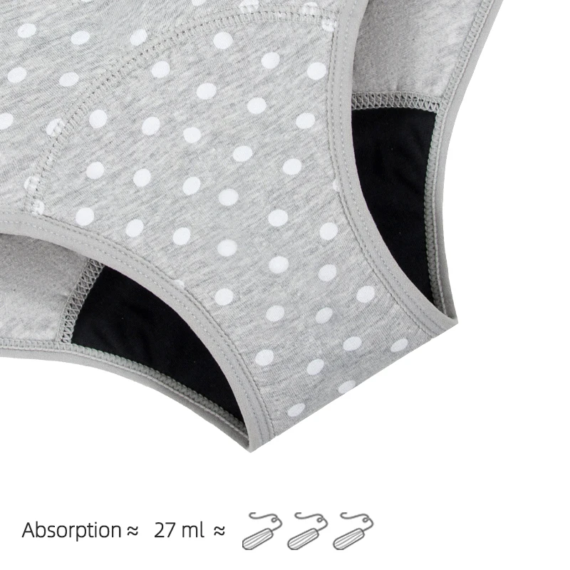 Leakproof Mid-Rise Incontinence Panties for Women