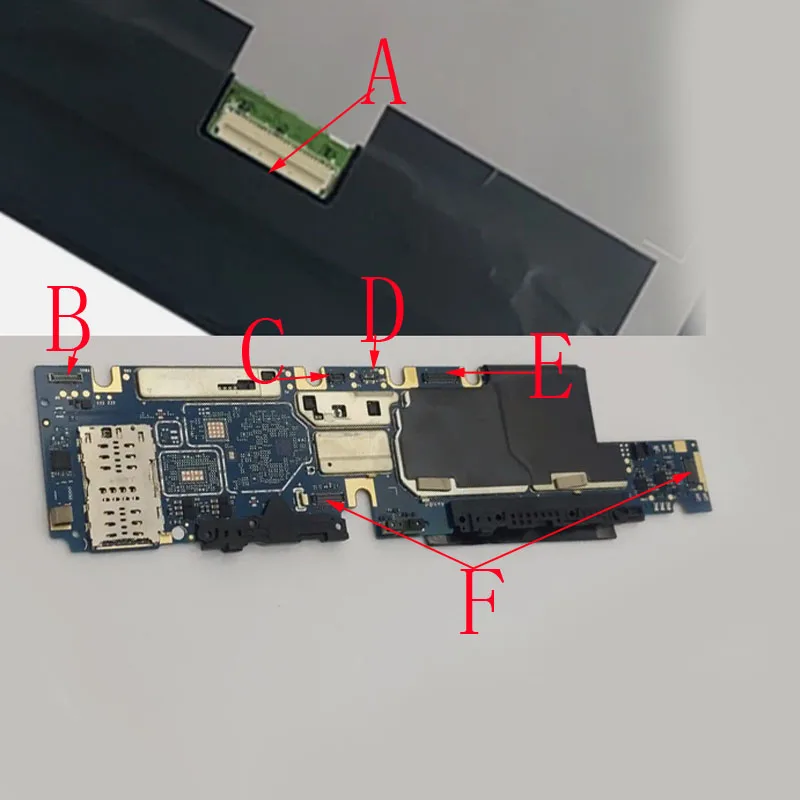 2-10Pcs Lcd Display Screen Battery Usb Charger Charging Camera Board FPC Connector Plug For Lenovo Tab P11 J606 TB-J606F J606N