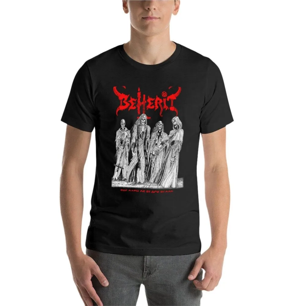 Beherit Oath Blood Black Metal T-shirt anime vintage clothes quick-drying t shirts men