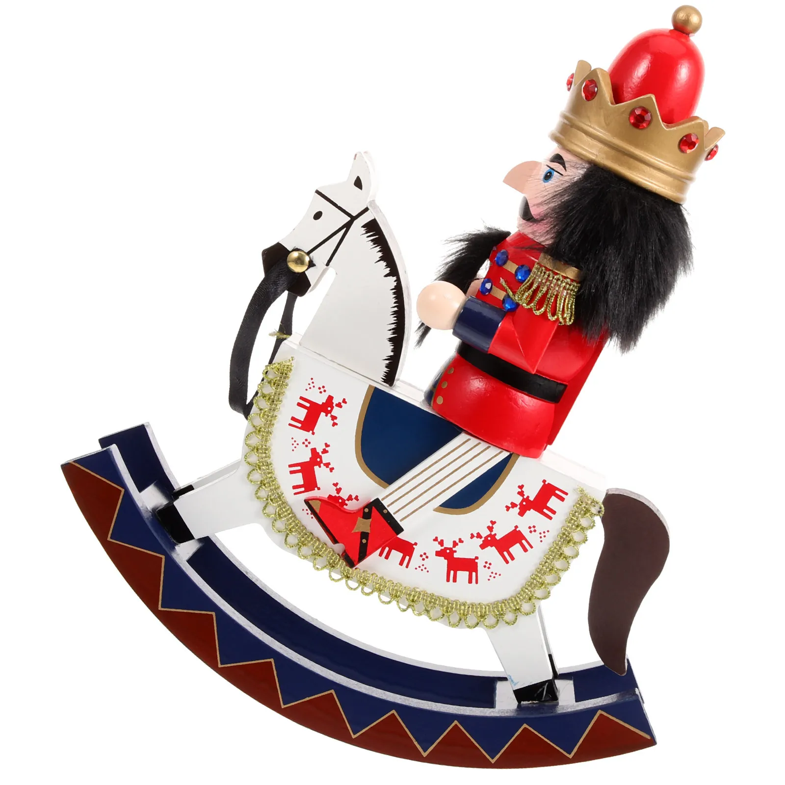 

Wooden Nutcracker Christmas Nutcracker Christmas Desktop Decor Craft For Home Office Xmas Tabletop Decoration Figure