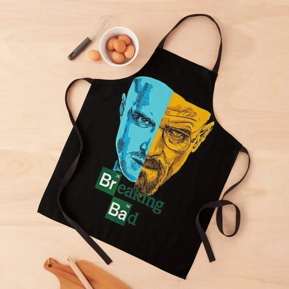 

Breaking Bad - Heisenberg x Jesse Apron cookings for women For Man kitchen clothes for men Kitchen Apron