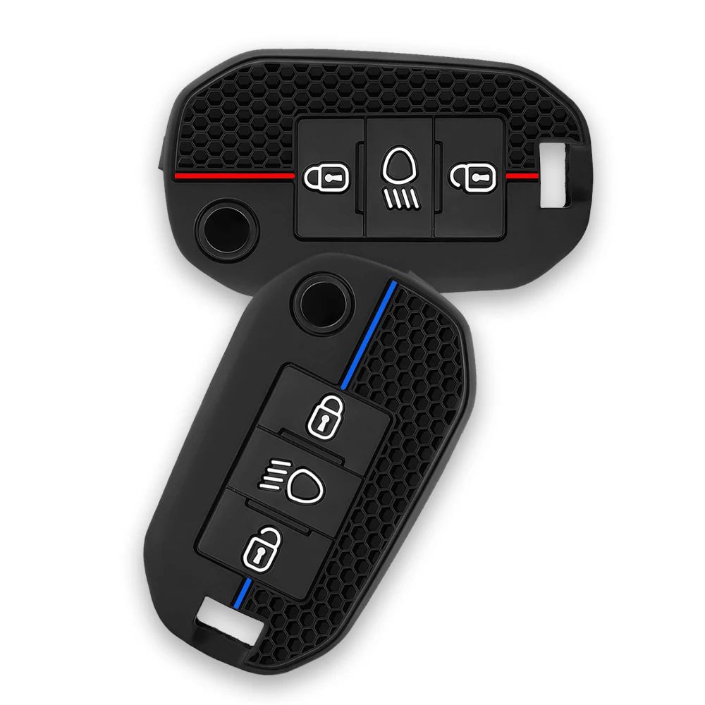 3 Buttons Silicone …