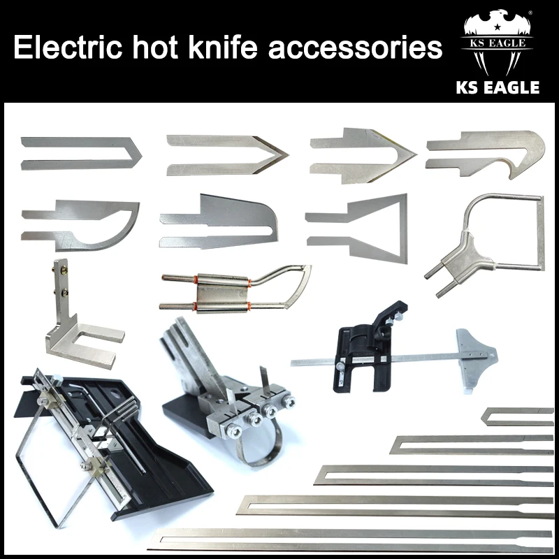 Cuchillo eléctrico caliente, hoja ranuradora de espuma, accesorios de cuchilla de corte en caliente, accesorios de cuchilla de cuchillo de poliestireno eléctrico para cortador de espuma