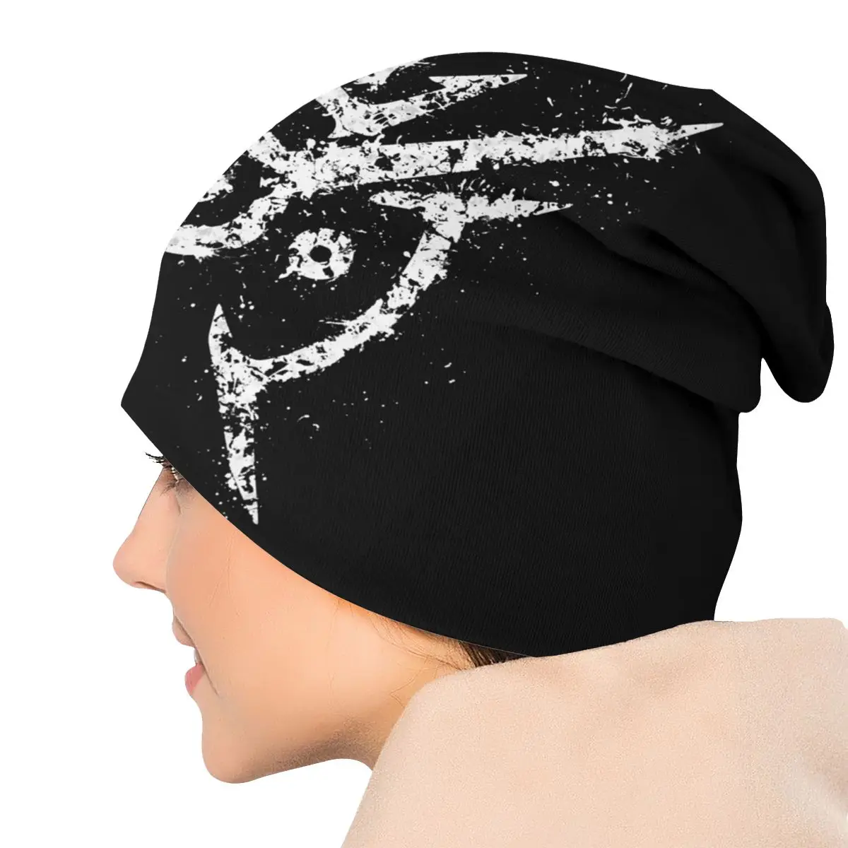 Dishonored Outsider Mark Bonnet Hats Knit Hat Cool Autumn Winter Outdoor Skullies Beanies Hat Unisex Adult Warm Dual-use Cap image 5