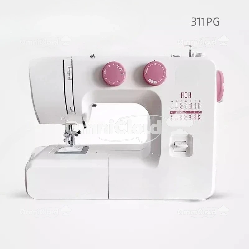 

Sewing machine household electric multi-function with locking edge to eat thick ADE-311