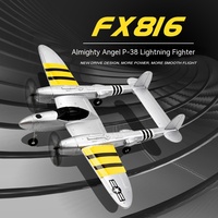 Feixiong Fx816 Remote-controlled Aircraft P38 Lightning Fighter Fixed Wing Remote-controlled Aircraft Glider Model Toy