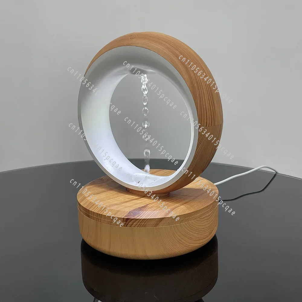 Essential Oil Mini USB Ultrasonic Air Purifier For Home 5V 680ML Anti Gravity Aroma Humidifiers Water Drop Perfume Diffuser