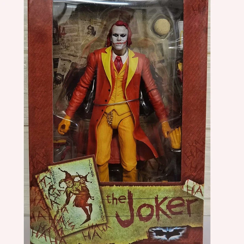 Neca Quinn Joker Bruce Wayne Action Figure Cartoon Alliance of injustice Collectable Model Toys Doll Gift For Friends