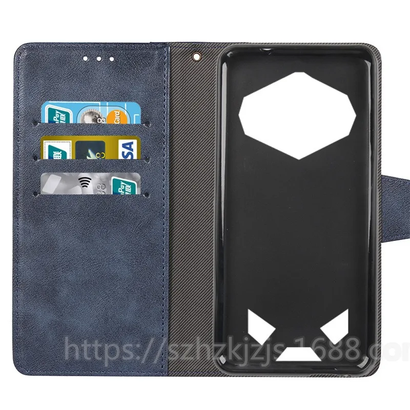 For Doogee S200 5G case Metal Buckle retro Leather Back Case For Doogee S200 5G Cover Accessories