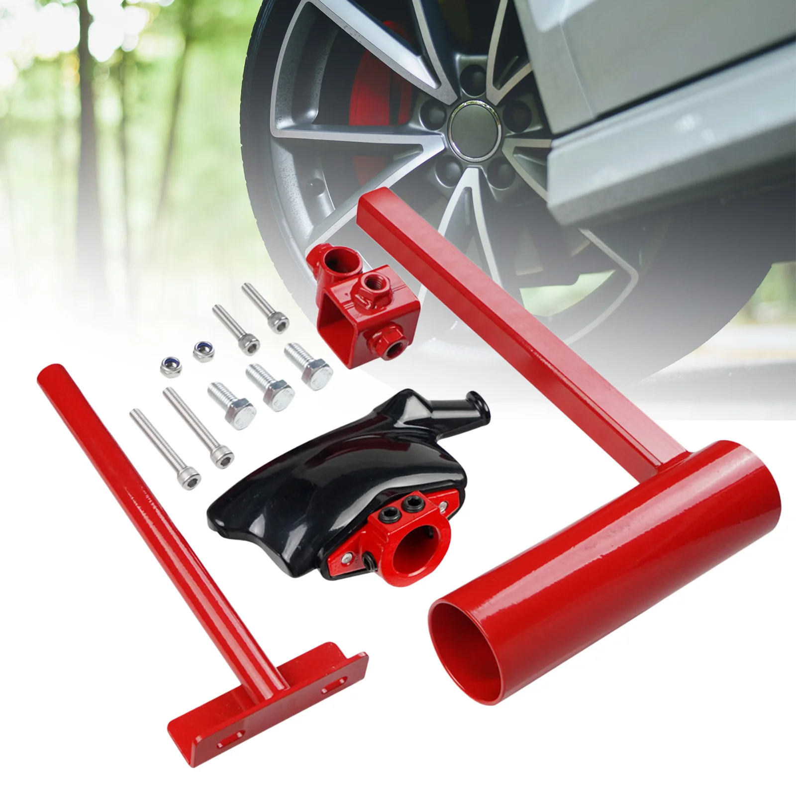 1x Manual Tire Changer Duck Head Kit Carbon Steel Accessories Durability Labor Saving High Strength Tire Changer Mounting Tool