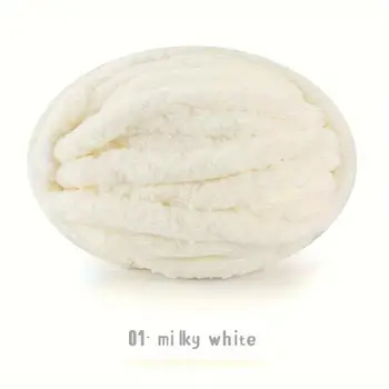 250g/klubička vícebarevné ženilkové příze na pletení a háčkování deky, polštáře, hustá silná linka, měkká teplá háčkovaná příze, šátek 10 nejlepší prodej pletací příze artknock - №3