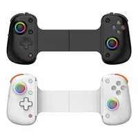 Hot BSP D8 PRO RGB Tablet Controller Wireless Handle For Switch Game Bluetooth Stretching Joystick For P3 P4 Android IOS Gamepad