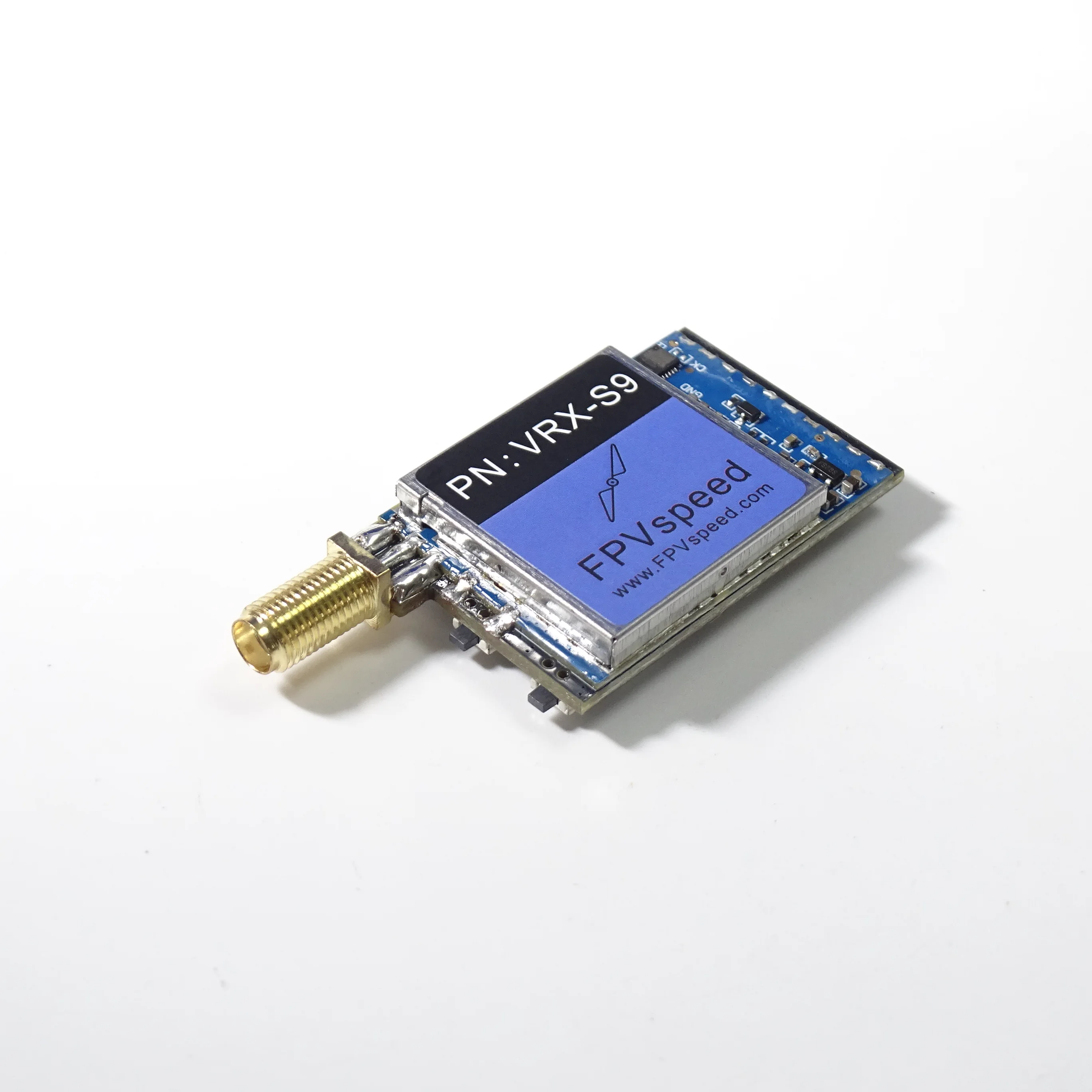 FPVspeed VRX-S9 1.2G 1.3G 1.7G 1.9G 2.2GHz 2.2G VRX 64CH 1080-2200MHz FPV Video Receiver, Supports PAL/NTSC, RPSMA Connector