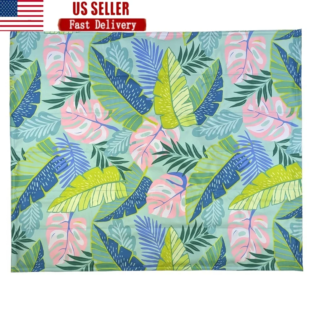 

Pressure Activated Dog Cooling Mat Gel Pad Pets Rechargeable Indoor Outdoor Use Portable Spot Clean 32x26 Inches