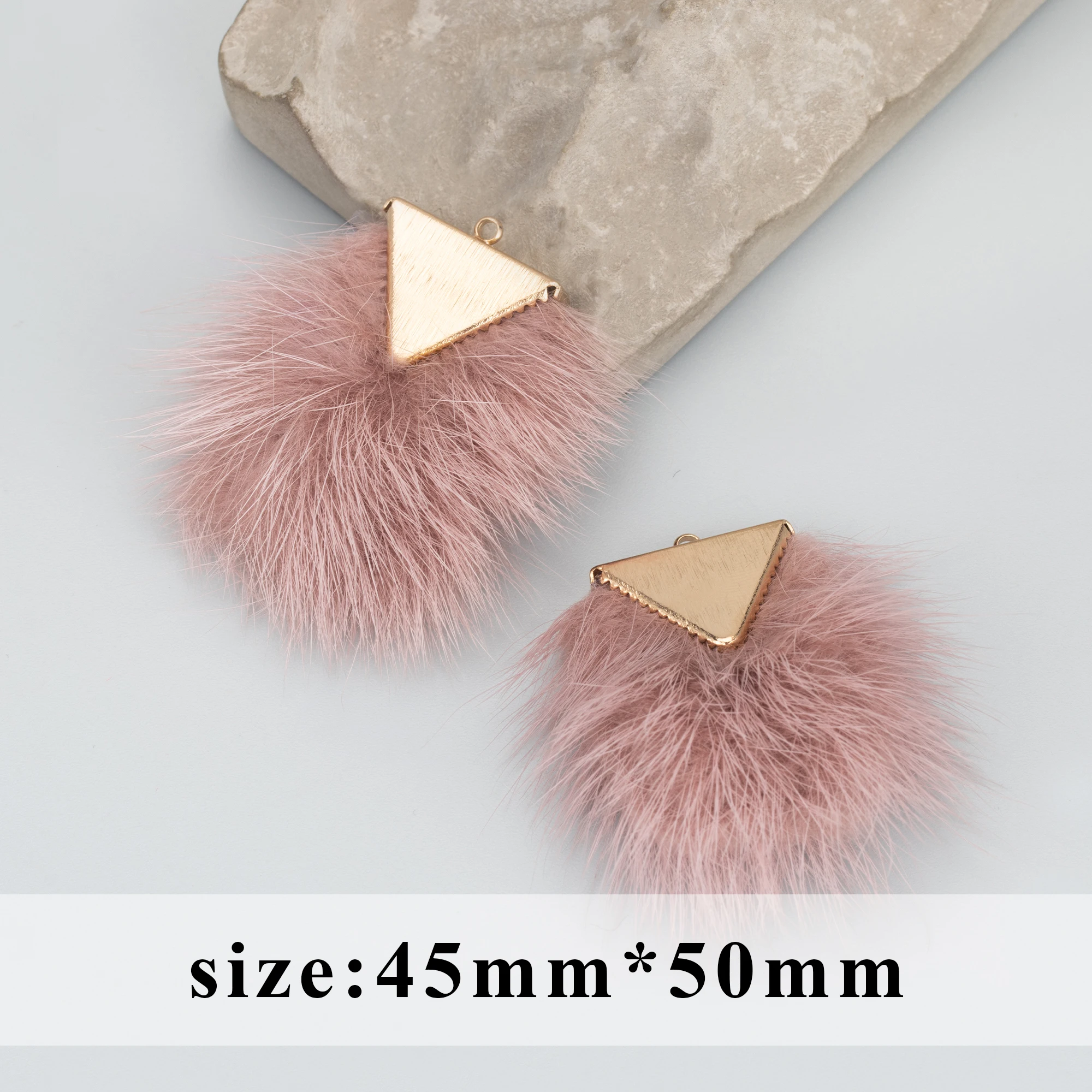 GUFEATHER M492,jewelry accessories,hand made,real fur mink,diy accessories,copper metal,jewelry making,diy earrings,6pcs/lot