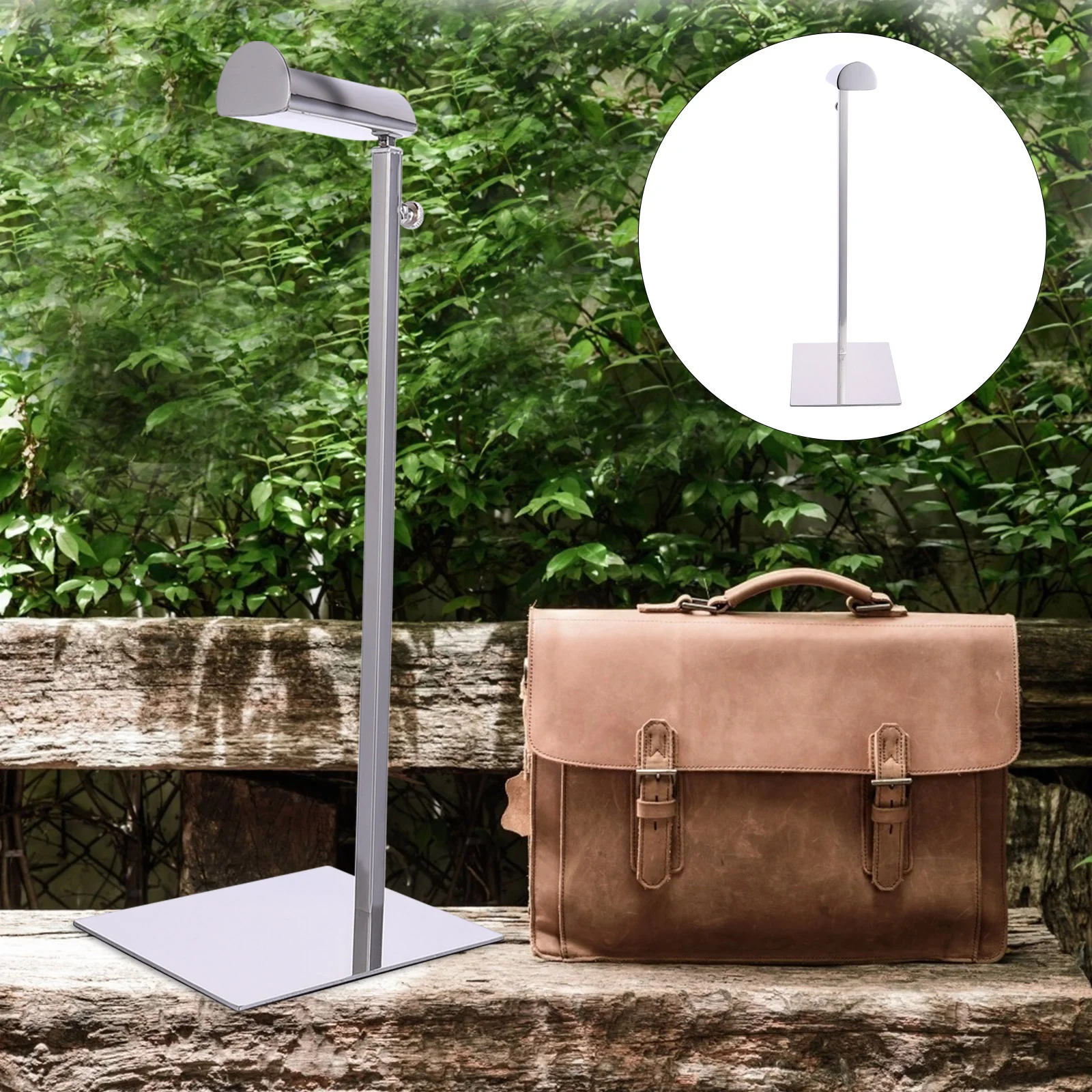

Adjustable Luggage Display Stand Tablet Bag Storage Rack Eva Shopping Phone Accessories