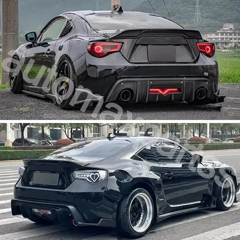 سبويلر خلفي لسوبارو BRZ تويوتا GT86 سليل FR-S 2013 2014 2015 2016 2017 2018 2019 2020 مظهر كربوني ذيل سقف جناح الكسوة