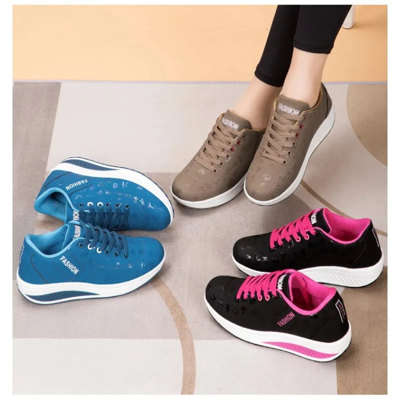 

High Quality Flats Shoes for Women Walking Platform Plus Size Zapatillas Mujer Sneakers Fashion Vulcanized