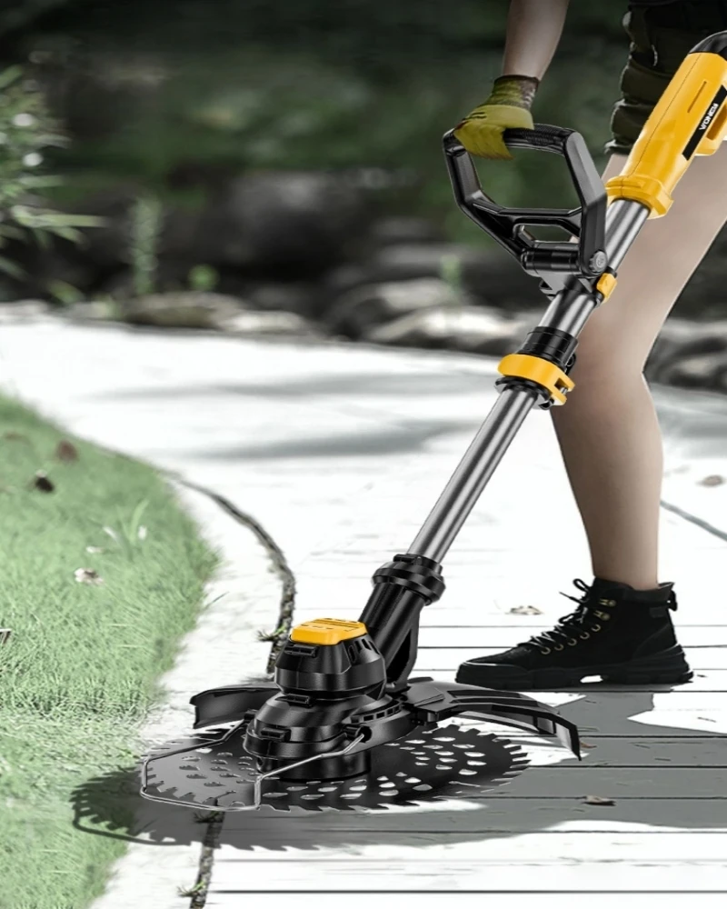 9 بوصة جزازة العشب الكهربائية بدون فرش Desbrozadora Batería ТСНТВКВКСНКВКВМКРোটোফিল সুর Batterie Tagliaerba A Batteria