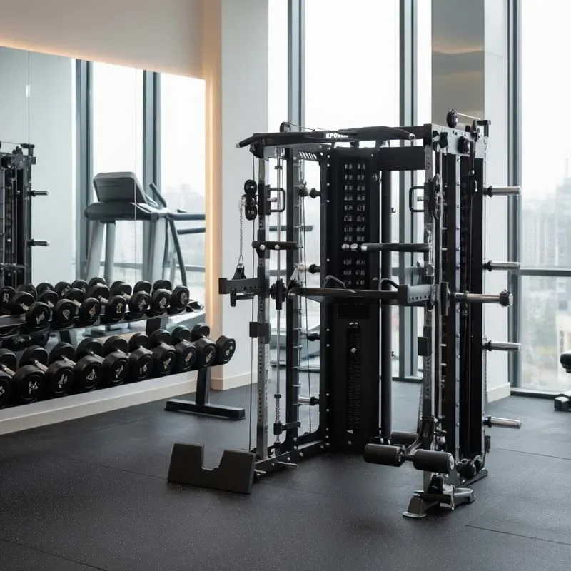 Commercial Squat Rack Multi Functional Trainer Gym Equipment Commercial Trainer Multi Function