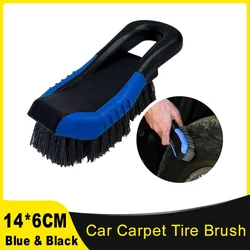 Car Carpet Tire Brush and Upholstery Cleaner Carpet Brush Scrubber for Car Interior Seat Fabric Cleaner for Stains Hair Remover