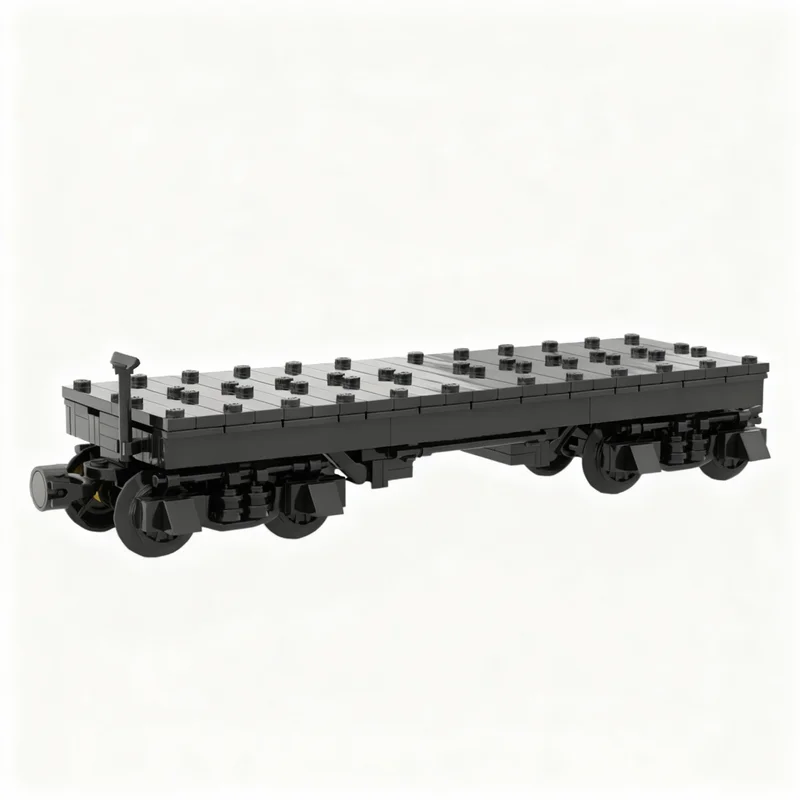 286pcs MOC NG SG Flat Car Train Model Building Blocks Construction Assemble Brick Education Creative Birthday Christmas Gift Toy