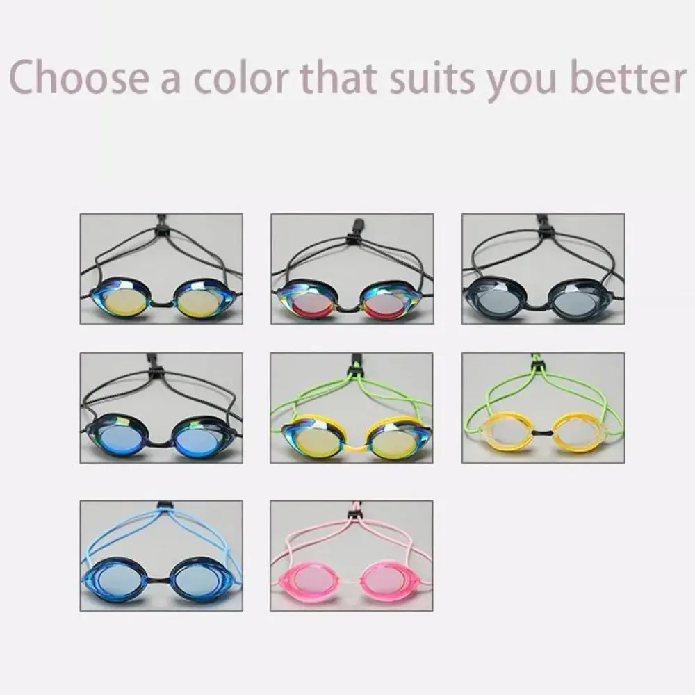 Swimming Mirror Swimming Goggles High Definition Waterproof Swim Eyewear Electroplated Anti-fog Swim Competition Eyewear