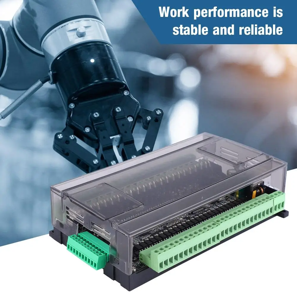 FX3U-48MT PLC Industrial Control Board - 1A, 24V, 48 I/O, High-Speed Counting for Automation Systems