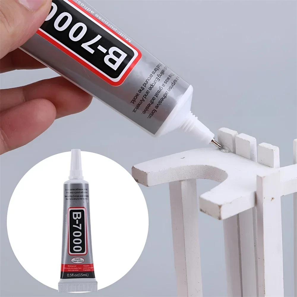 1 pc 15/50/110ml B-7000 Glue T-8000 Adhesive Epoxy Resin Repair Cell Phone Touch Screen Liquid Glue Jewelry Craft Adhesive Glue