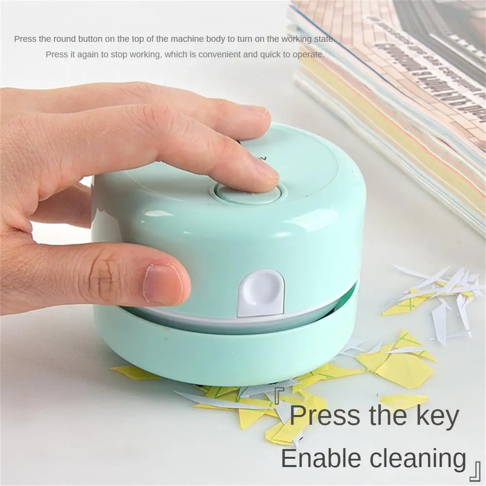 Surface Vacuum Cleaner 8.5cm * 6.5cm Lightweight Cool Design Easy To Clean 360 Degree Rising Wind Direction Mini Vacuum Cleaner