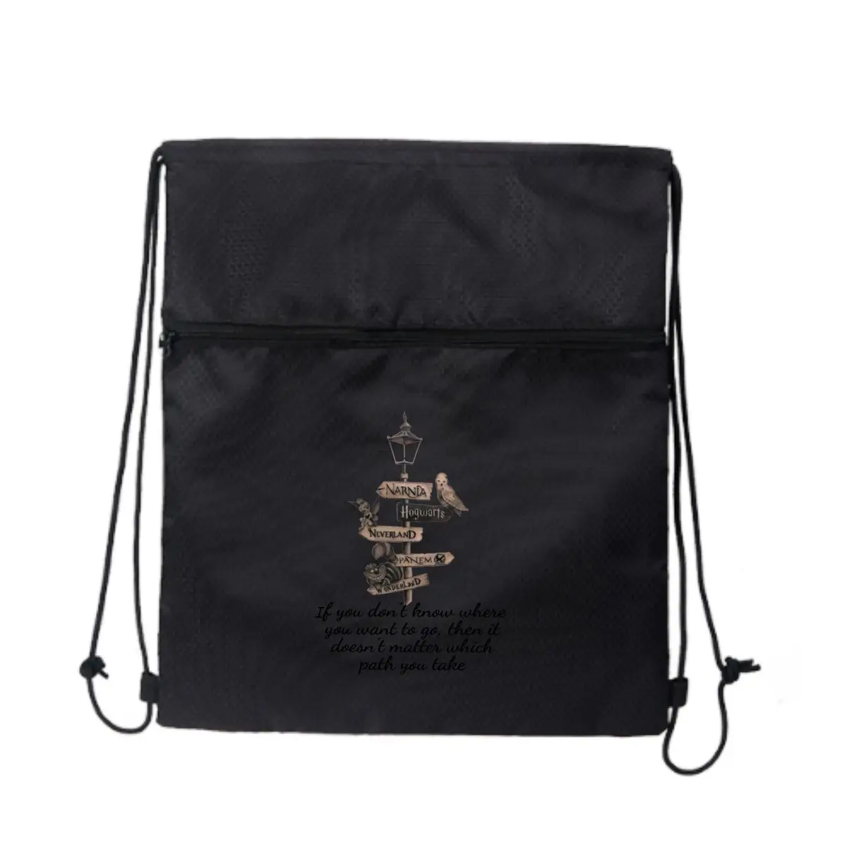 

Фэнтезийные миры, тематический дизайн, большая вместительная сумка на молнии на шнурке, вмещает все, что вам нужно