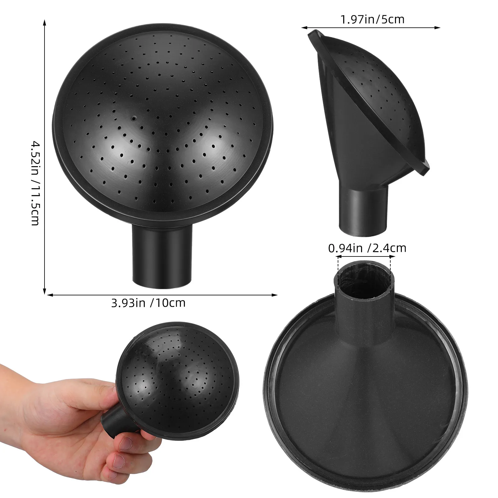 2pcs Garden Watering Nozzle Sprinkler for Indoor Outdoor Plants, Bonsai & Flower Pots – Plastic Spray Cap