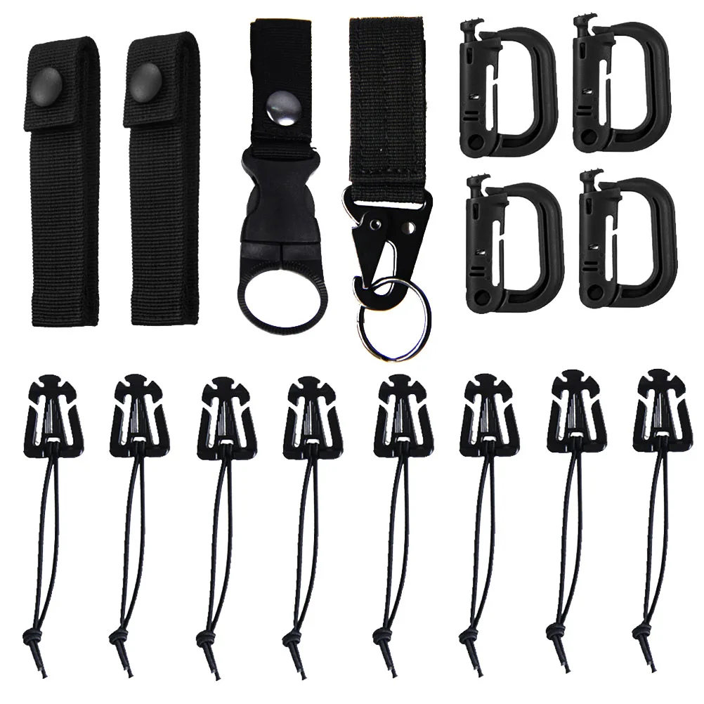 

/set Mountaineering Combination Buckle Backpack Accessories Lightweight Durable POM Strong Load Wear Resistant for Climbing