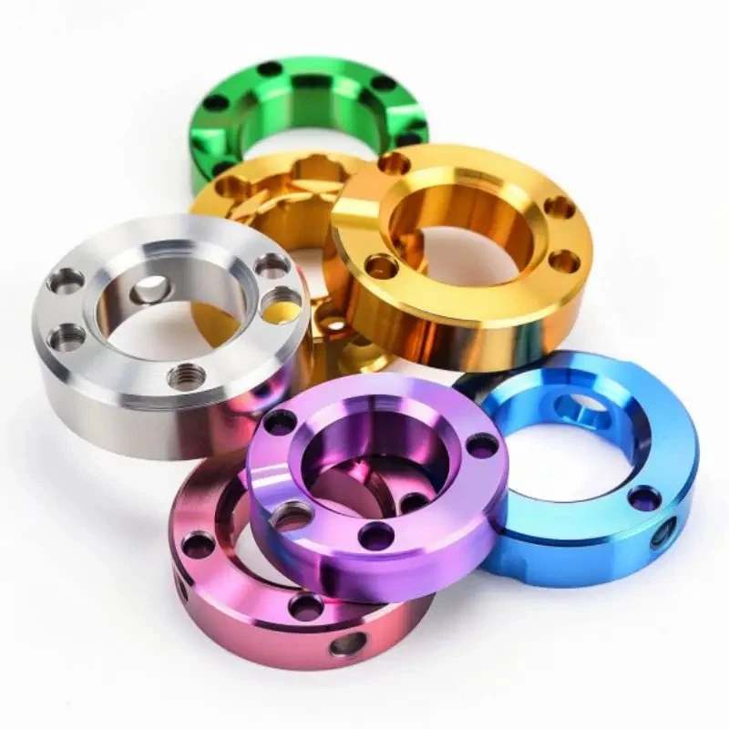 Aluminum Alloy 8 Hole Decorative Washer M6M8 for Electric Motorcycle Pedal Upgrade Colorful