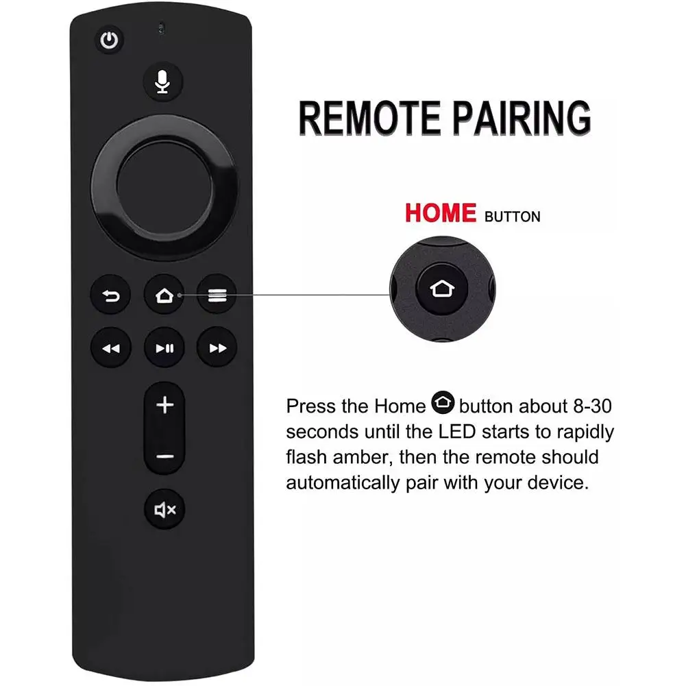 Replacement Voice Remote Control L5B83H for Amazon Fire TV Stick (1st/2nd/3rd Gen), Fire TV Stick Lite/4K, Smart TV Voice Remote