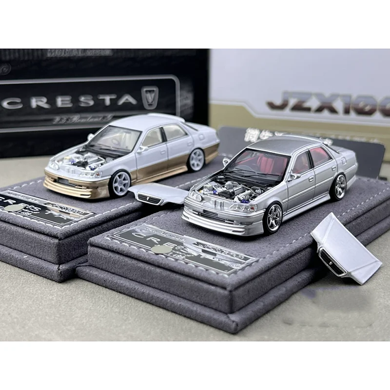 

Mortal﻿ Diecast 1:64 Scale CRESTA Alloy Simulation Car Model Adult Collection Decoration Holiday Gift Static Display