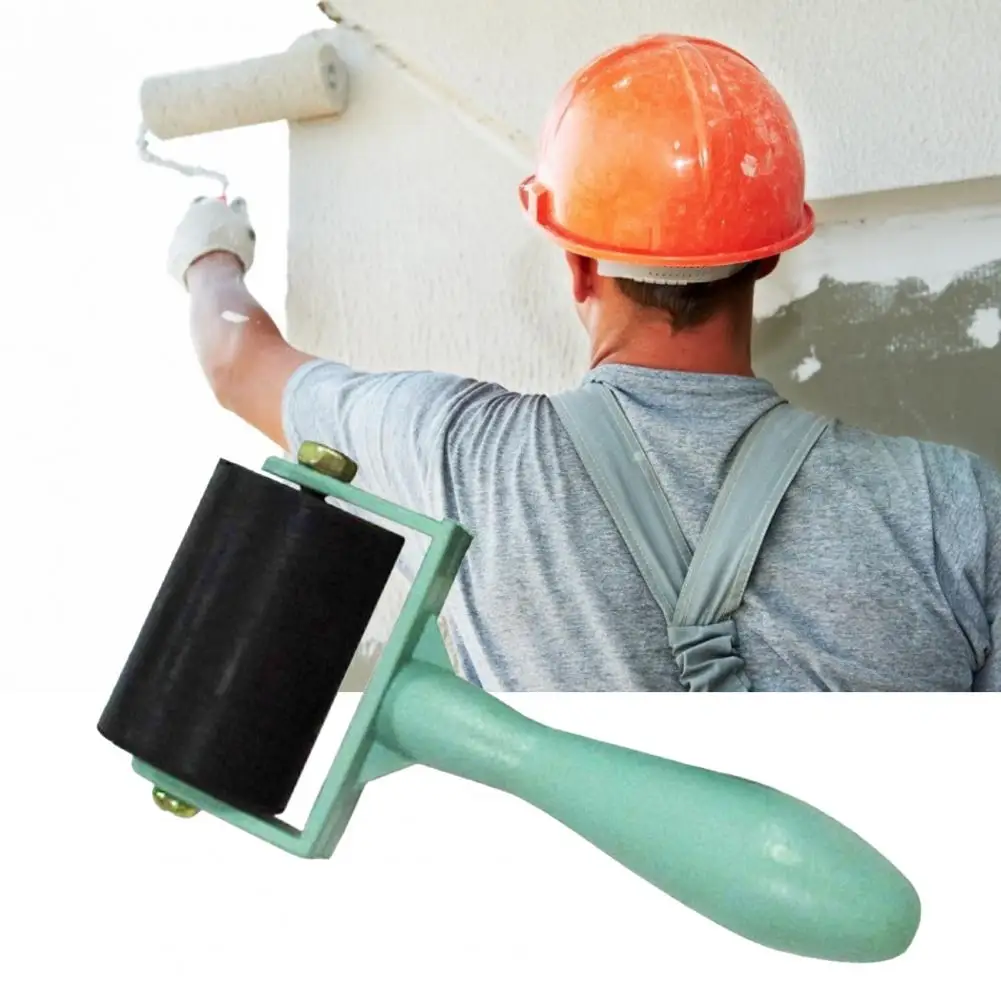 for Printmaking Flat Ink Roller Printing Roller Labor-saving 3.5cm Rubber Smooth Surface Multi-purpose for Printmaking