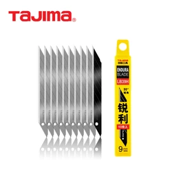 TAJIMA-Lame de rechange pour couteau utilitaire de type A, pièces de rechange, angle de 30 °, 9mm, LC320B, LB39H, 10 pièces