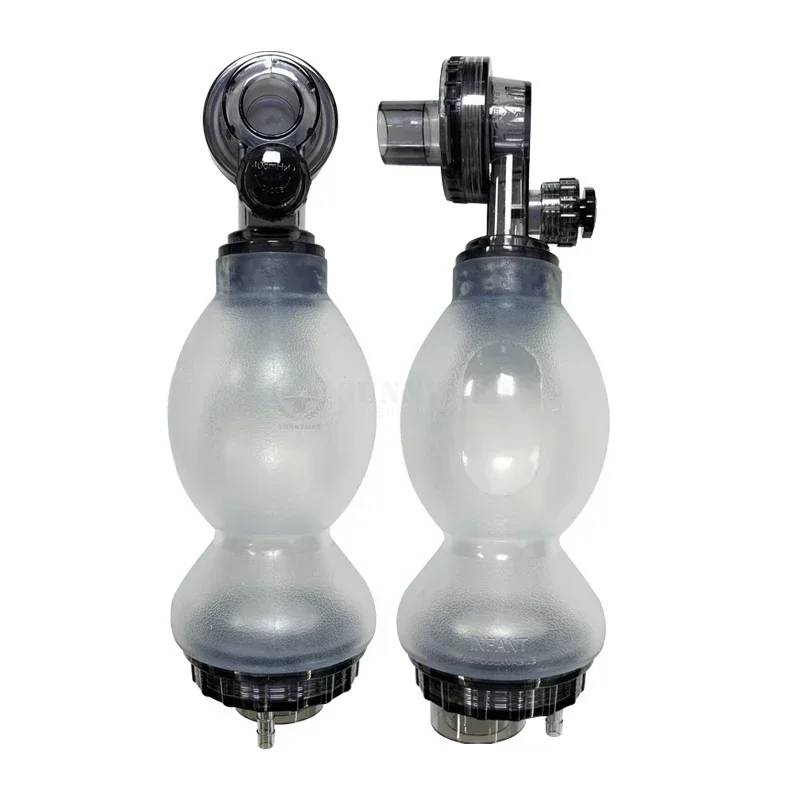 SY-K001 مجموعات الإسعافات الأولية الأكسجين Ambu حقيبة طبية يمكن التخلص منها وخالية من اللاتكس PVC سيليكون الإنعاش اليدوي