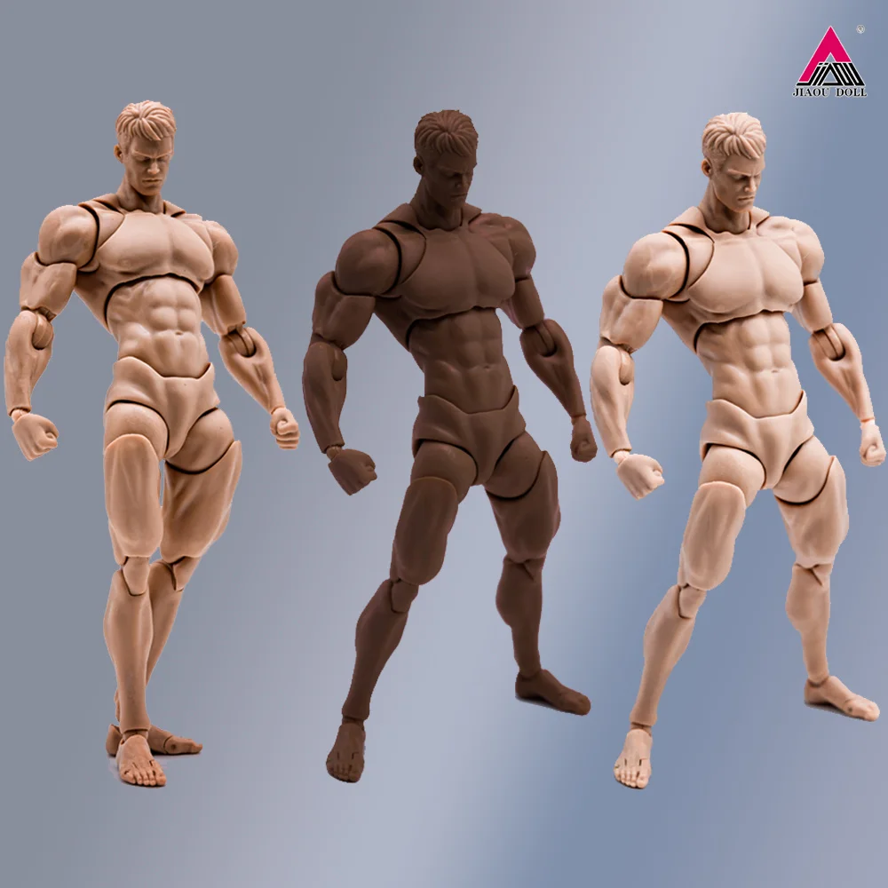 

Wind Toys 1/12 Super Flexible Male Muscle Strong Joint Body Doll 16cm Man Action Figure Doll Model with Head Sculpt 7Pair Hands