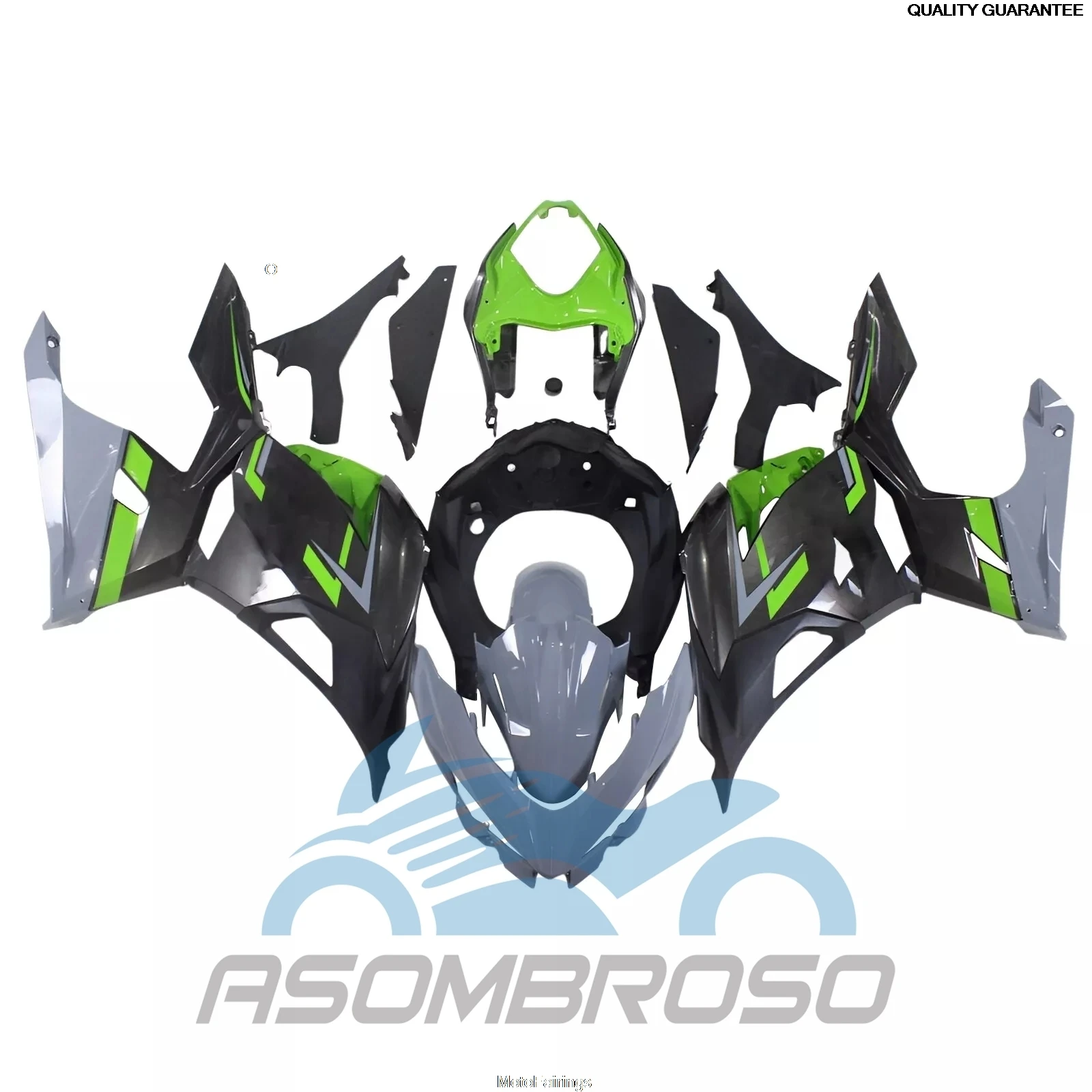 

Fairings for Kawasaki NINJA 400 2018 2019 2020 2021 2022 2023 2024 Set EX400R 18-24 Motorcycle Fairing Kit
