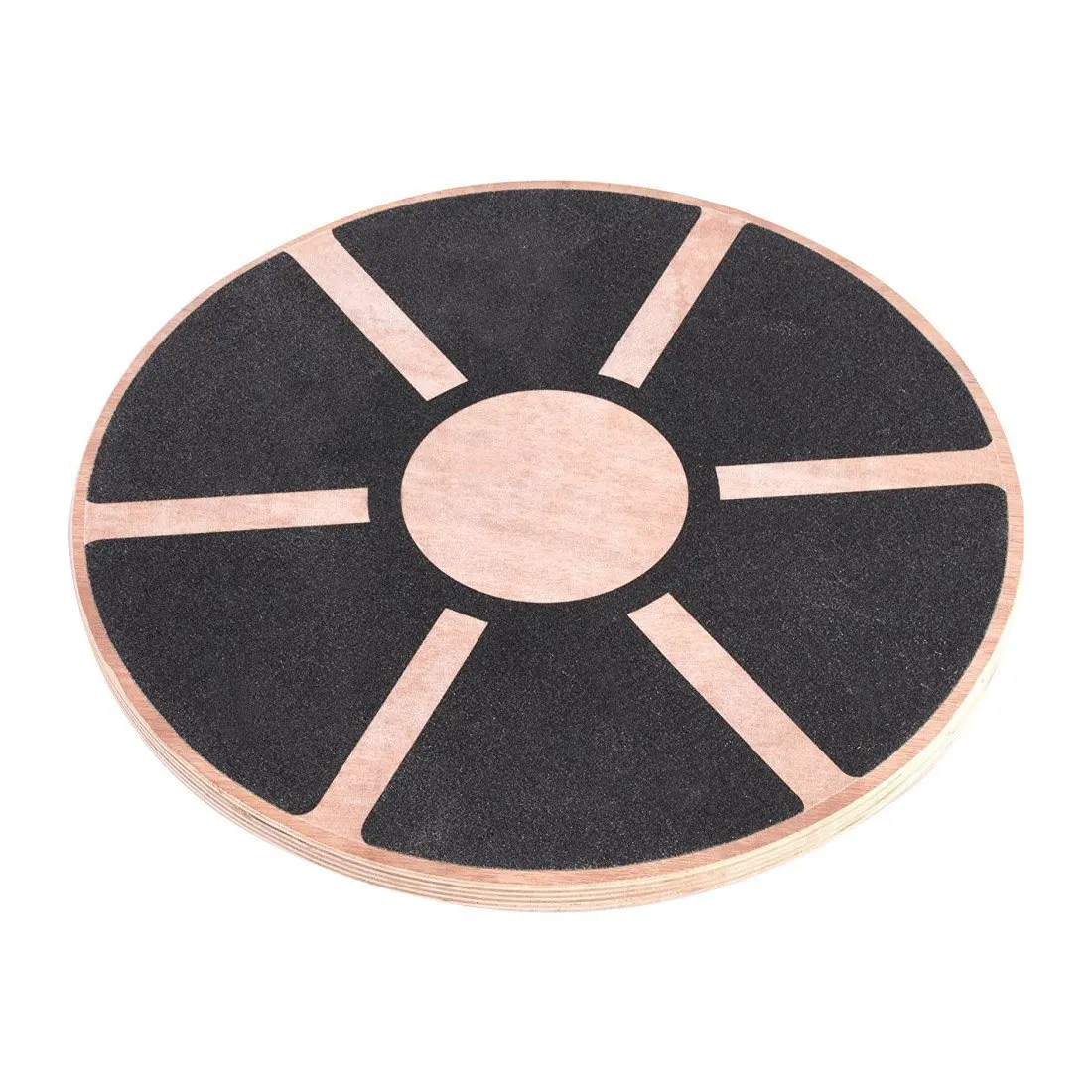 Wooden Wobble Balance Board Exercises Training Non-Slip Multifunctional Yoga Waist Twisting Board Fitness Equipment Home Gym