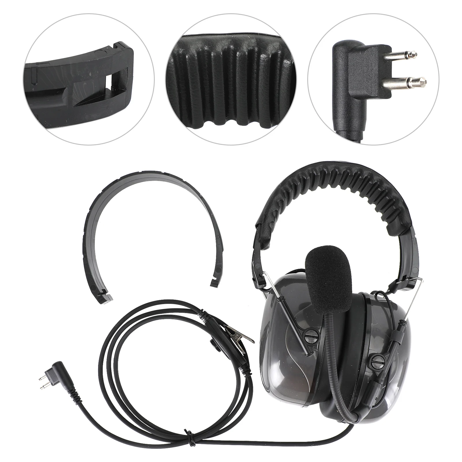 

Artudatech Overhead Noise Cancelling Headset Fit for GP2000 GP300 GP68 GP88 GP600 GP3688