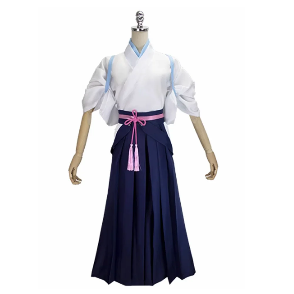 

Unisex Anime Cos Kamisato Ayaka Cosplay Costumes Uniform Sets Custom Size