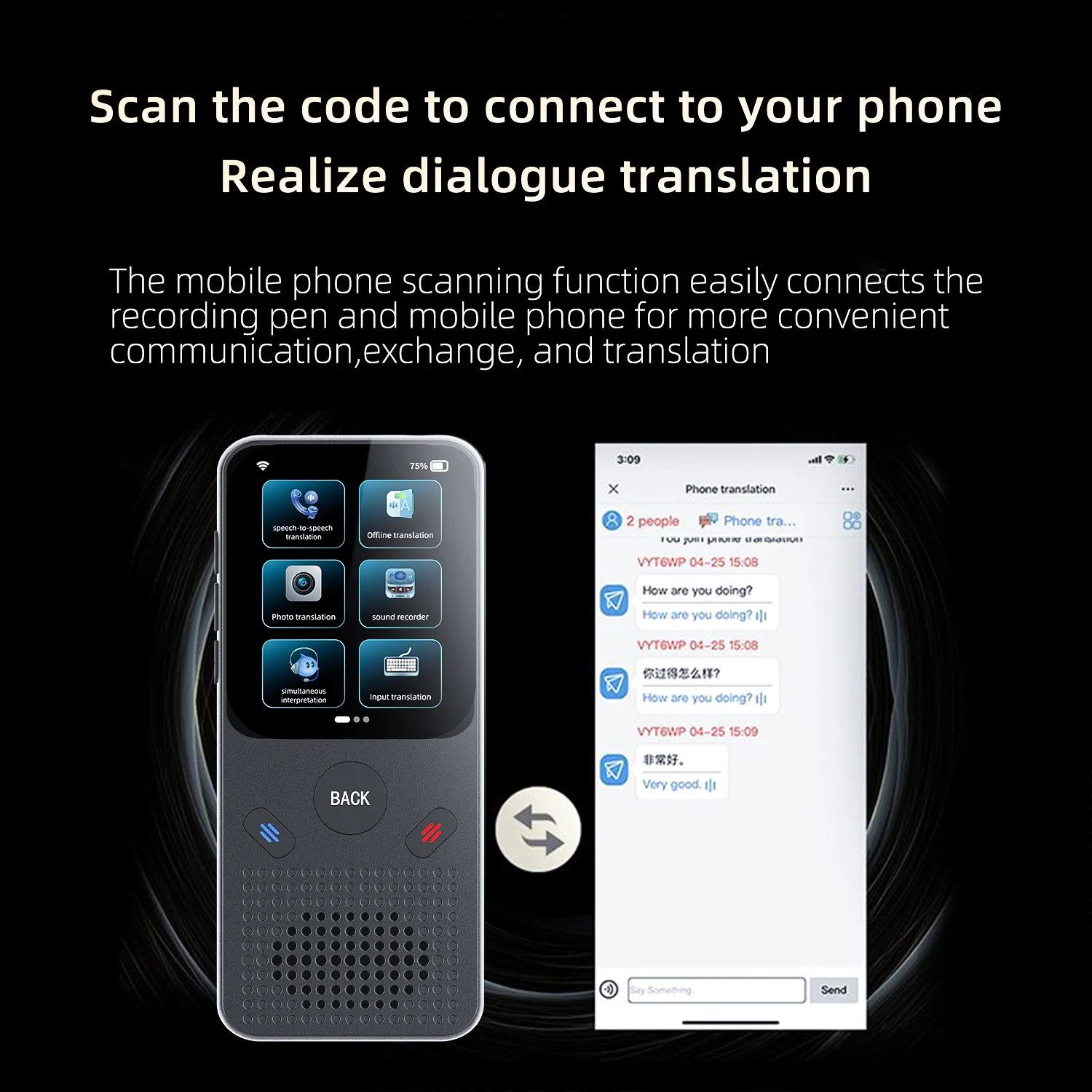 

International version of the scan translation pen, Chinese and English, German, French, Japanese, Korean, Cantonese, traditional