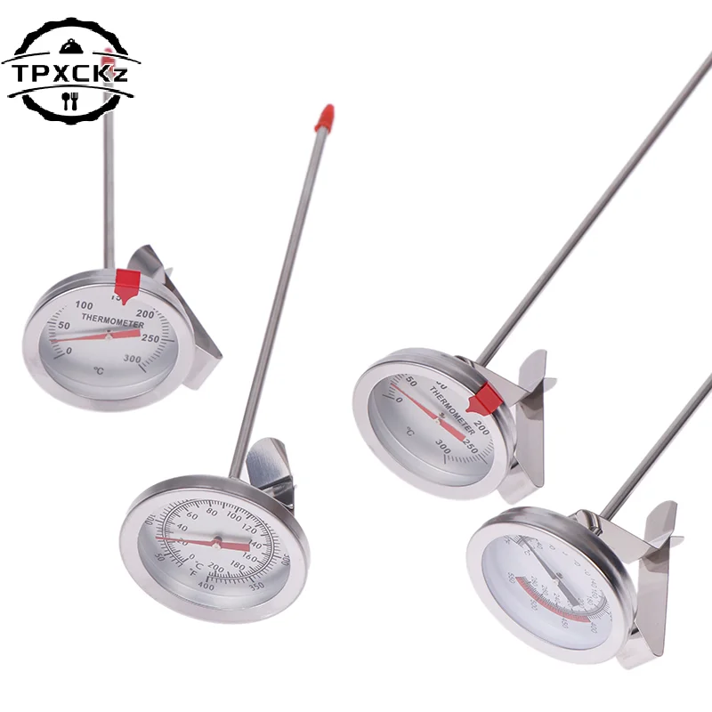 1PC Kitchen Tools Probe  Milk Coffee Food Meat Gauge Stainless Steel Cooking Temperature Meter For Kitchen Cooking