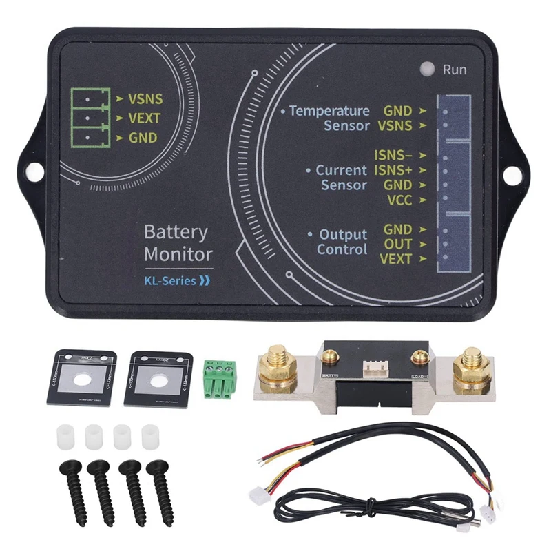 HOT SALE Battery Monitor,Bluetooth Battery Capacity Tester, 0‑120V Voltmeter Ammeter Testing Tool,Wireless Battery Multimeter