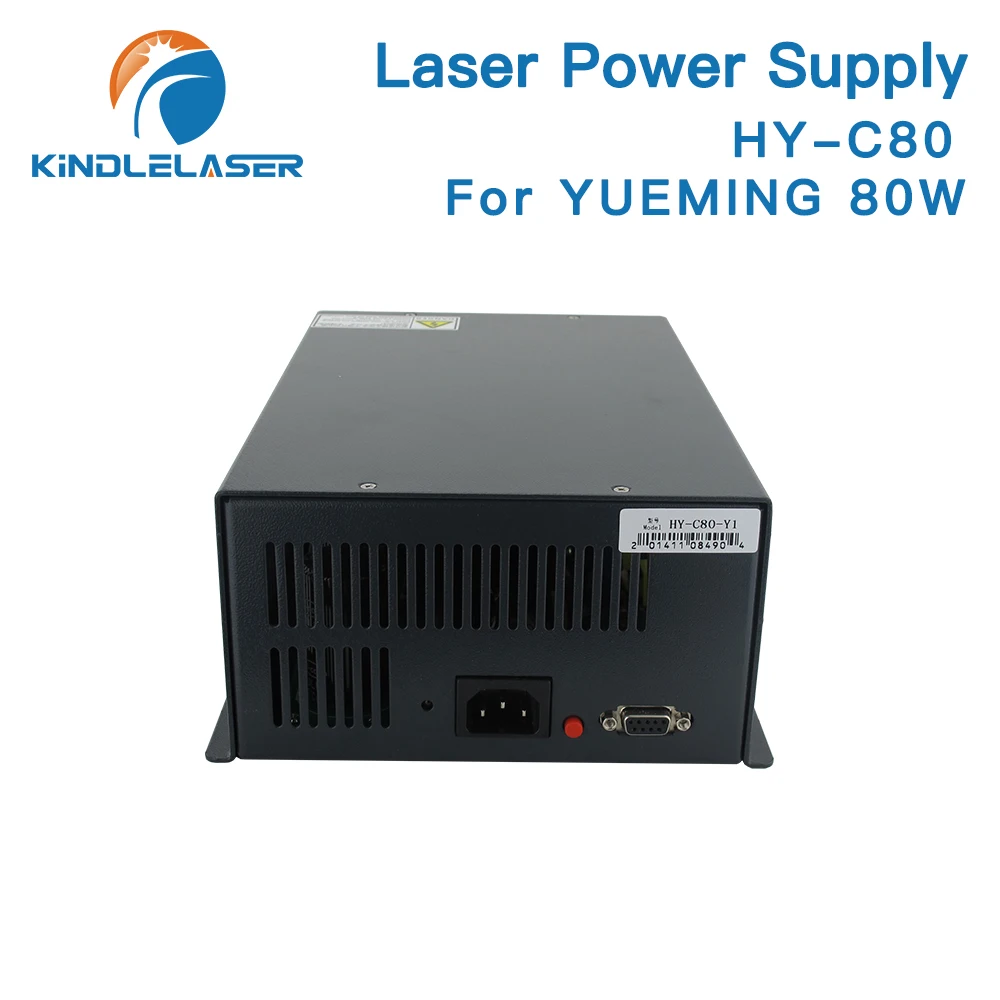 KINDLELASER HY-C80 CO2 Laser Power Supply 80W for YUEMING Engraving / Cutting Machine Fast Shipping