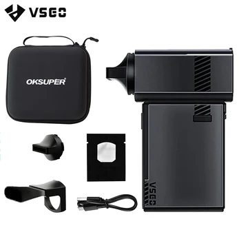 VSGO 전자 미니 공기 송풍기 카메라, PC 카메라 렌즈 컴퓨터 키보드용, 뜨거운 공기 송풍기, 아기 먼지 청소 도구, 최대 120 km/h
