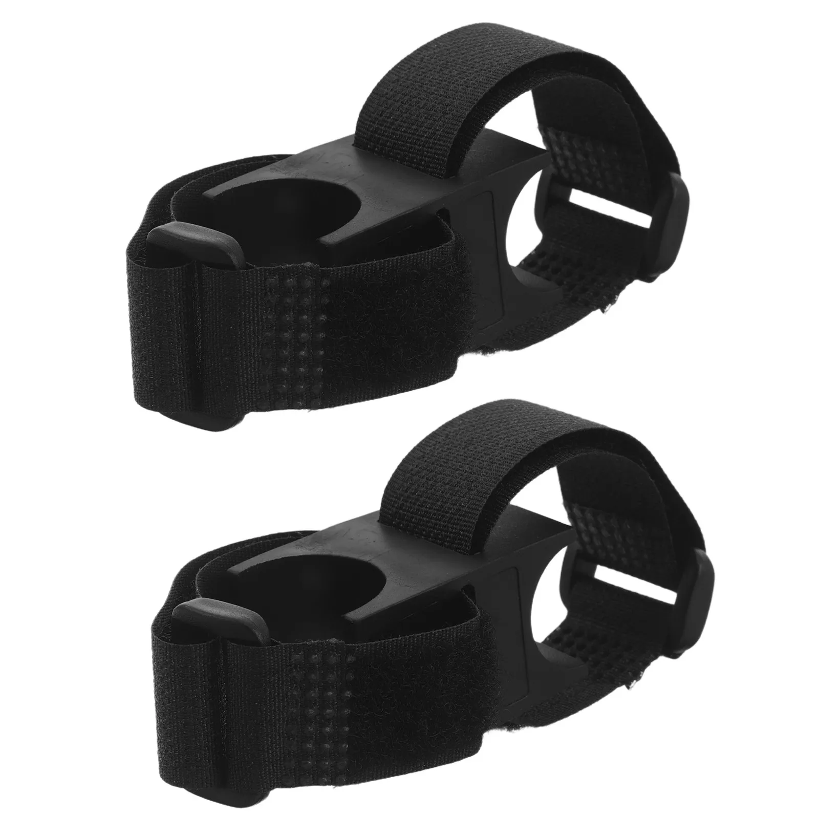 

2Pcs Bike Light Mount Adjustable Flashlight Holder Quick Release Clamp Bike Handlebar Light Holder for Mountain Road Bicycles